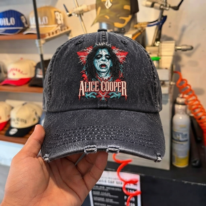 ACO Horror Portrait Vintage Denim Cap