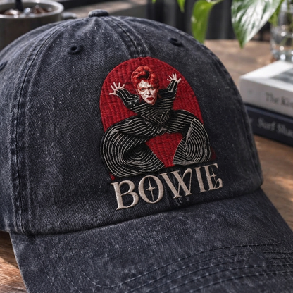 DBO Seated Portrait Denim Cap