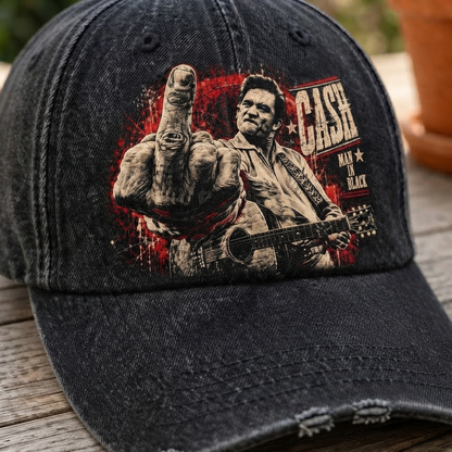 JCA Man In Black Denim Cap