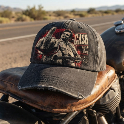 JCA Man In Black Denim Cap