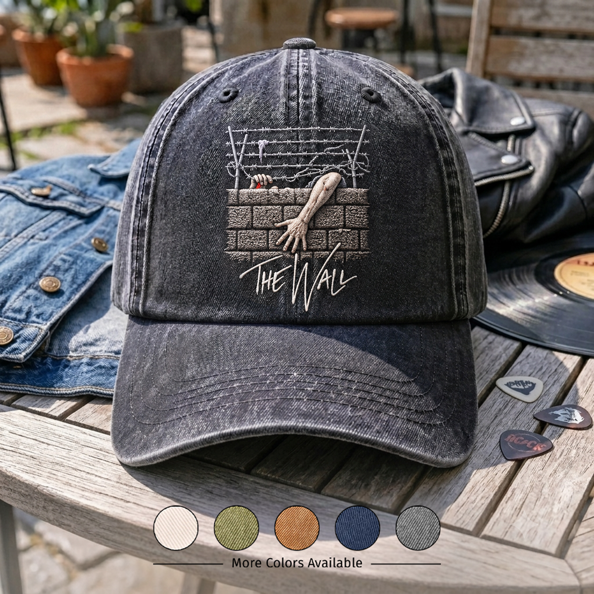 PFL Barbed Wall Denim Cap