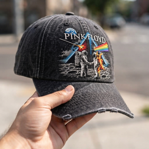 PFL Astronaut Moon Denim Cap