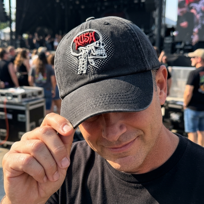 RUS Doctor Says Skull Denim Cap